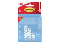 Een Bevestigingsstrip Command 16 stuks transparant koop je bij De Angelot