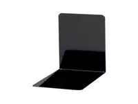 Boekensteun MAUL staal magnetisch 14x12x14cm set 2 zwart