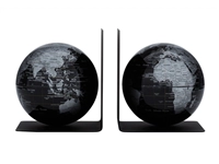 Een Boekensteun Troika met magnetische globes 13cm set à 2 stuks zwart koop je bij Alles voor uw kantoor