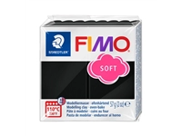 Een Boetseerklei Fimo soft 57 gram zwart koop je bij Ziffo Kantoorcentrum BV