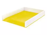 Een Brievenbak Leitz WOW A4 wit/geel koop je bij Kantoorvakhandel van der Heijde