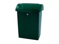 Een Brievenbus Vepa Bins met klep kunststof groen koop je bij EconOffice