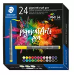 Een Brushpen Staedtler PigmentArts set à 24 kleuren koop je bij L&amp;N Partners voor Partners B.V.