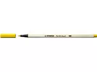 Een Brushstift STABILO Pen 568/44 geel koop je bij KantoorProfi België BV
