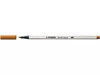 Een Brushstift STABILO Pen 568/89 donker oker koop je bij Van Leeuwen Boeken- en kantoorartikelen