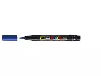 Een Brushverfstift Posca PCF350 1-10mm donkerblauw koop je bij EconOffice