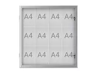 Een Buiten- binnenvitrine MAUL excite whiteb 12xA4 koop je bij BUROPORT BV