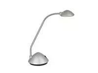 Een Bureaulamp MAUL Arc LED zilver koop je bij Kantoorvakhandel van der Heijde