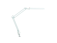 Een Bureaulamp MAUL Atlantic LED met tafelklem wit koop je bij Technipa Kantoorefficiency