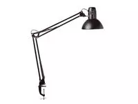 Een Bureaulamp MAUL Study tafelklem excl.LED lamp E27 zwart koop je bij Kantoorvakhandel van der Heijde