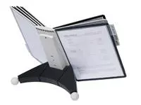 Een Bureaustandaard Durable 5632 Sherpa met 10-tassen zwart/grij koop je bij EconOffice