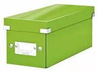 Een CD-box Leitz WOW Click&amp;Store 143 x 136 x 352 mm groen koop je bij Van Leeuwen Boeken- en kantoorartikelen