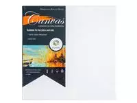 Een Canvas Conda 20 x 20 cm gebleekt katoen koop je bij MV Kantoortechniek B.V.