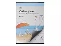 Een Carbonpapier Qbasic A4 21x31cm 10x zwart koop je bij Van Leeuwen Boeken- en kantoorartikelen