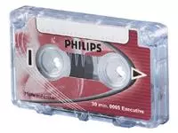 Een Cassette dicteer Philips LFH 0005 2x15min met clip koop je bij Van Hoye Kantoor BV