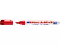Een Cd marker edding 8400 rond 0.5-1.0mm rood koop je bij Van Hoye Kantoor BV