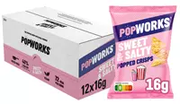 Een Chips Popworks Sweet Salty 16gr koop je bij The Cartridge Company