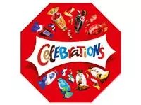 Een Chocolade Celebrations doos 385gr koop je bij MV Kantoortechniek B.V.