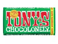 Chocolade Tony&#39;s Chocolonely melk hazelnoot reep 180gr