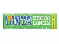 Een Chocolade Tony&#39;s Chocolonely amandel zeezout reep 47gr koop je bij Van Leeuwen Boeken- en kantoorartikelen