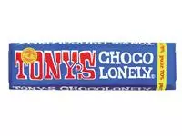 Een Chocolade Tony&#39;s Chocolonely puur reep 50 gr koop je bij Van Leeuwen Boeken- en kantoorartikelen