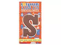 Een Chocoladeletter Tony&#39;s Chocolonely melk S 180gr koop je bij Omnia 4 Office