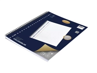 Collegeblok Multo A4 ruit 5mm 23 gaats 160 pagina's 90 gram