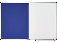Een Combibord Legamaster UNITE blauw vilt-whiteboard 60x90cm koop je bij EconOffice