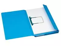 Een Combimap Secolor folio 1 klep 270gr blauw koop je bij Goedkope Kantoorbenodigdheden