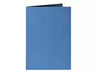 Een Correspondentiekaart Papicolor dubbel 105x148mm donkerblauw pak à 6 stuks koop je bij Van Leeuwen Boeken- en kantoorartikelen