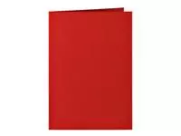 Een Correspondentiekaart Papicolor dubbel 105x148mm rood pak à 6 stuks koop je bij Goedkope Kantoorbenodigdheden
