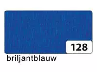 Een Crêpepapier Folia 250x50cm nr128 briljantblauw koop je bij Van Leeuwen Boeken- en kantoorartikelen