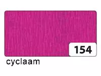 Een Crêpepapier Folia 250x50cm nr154 cyclaam koop je bij MV Kantoortechniek B.V.