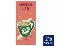Een Cup-a-Soup Unox champignon ham 175ml koop je bij Van Leeuwen Boeken- en kantoorartikelen