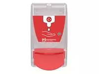 Een Desinfectiedispenser SCJ Proline Sanitise transparant koop je bij Totaal Kantoor Goeree