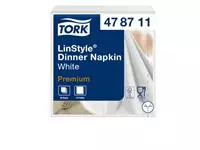 Een Dinnerservetten Tork Premium LinStyle® 1-laags 50st wit 478711 koop je bij L&amp;N Partners voor Partners B.V.