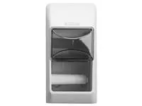 Een Dispenser Katrin 92384 toiletpapier standaard wit koop je bij Van Leeuwen Boeken- en kantoorartikelen