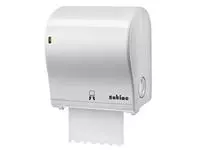 Een Handdoekroldispenser Satino AutoCut PT1 midi wit 331520 koop je bij Totaal Kantoor Goeree
