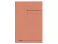 Een Dossiermap Esselte folio 3 kleppen manilla 275gr oranje koop je bij EconOffice