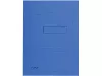 Een Dossiermap Exacompta Forever A4 2 kleppen 290gr blauw koop je bij Goedkope Kantoorbenodigdheden
