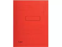 Een Dossiermap Exacompta Forever A4 2 kleppen 290gr rood koop je bij Van Leeuwen Boeken- en kantoorartikelen