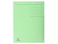 Een Dossiermap Exacompta Forever A4 3 kleppen 280gr groen koop je bij EconOffice