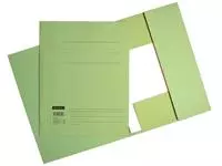 Een Dossiermap Quantore A4 300gr groen koop je bij Totaal Kantoor Goeree