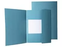 Dossiermap Quantore folio 225gr blauw