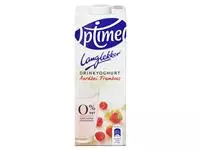 Drinkyoghurt Optimel Langlekker aardbei framboos 1liter