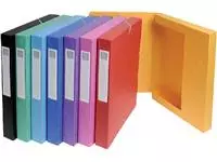 Een Elastobox Exacompta A4 25mm 600gr assorti koop je bij EconOffice