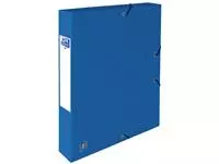 Een Elastobox Oxford Top File+ A4 40mm blauw koop je bij Totaal Kantoor Goeree