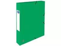 Een Elastobox Oxford Top File+ A4 40mm groen koop je bij MV Kantoortechniek B.V.