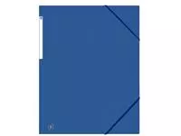 Een Elastomap Oxford Top File+ A3 3 kleppen 390gr blauw koop je bij EconOffice