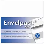 Een Enkele kaart Papyrus Envelpack Design A6 105x148mm wit 894426 koop je bij The Cartridge Company